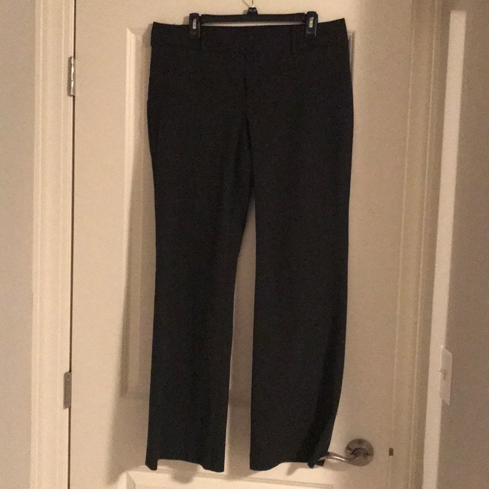 LOFT Dark Gray Julie Trouser Size 12